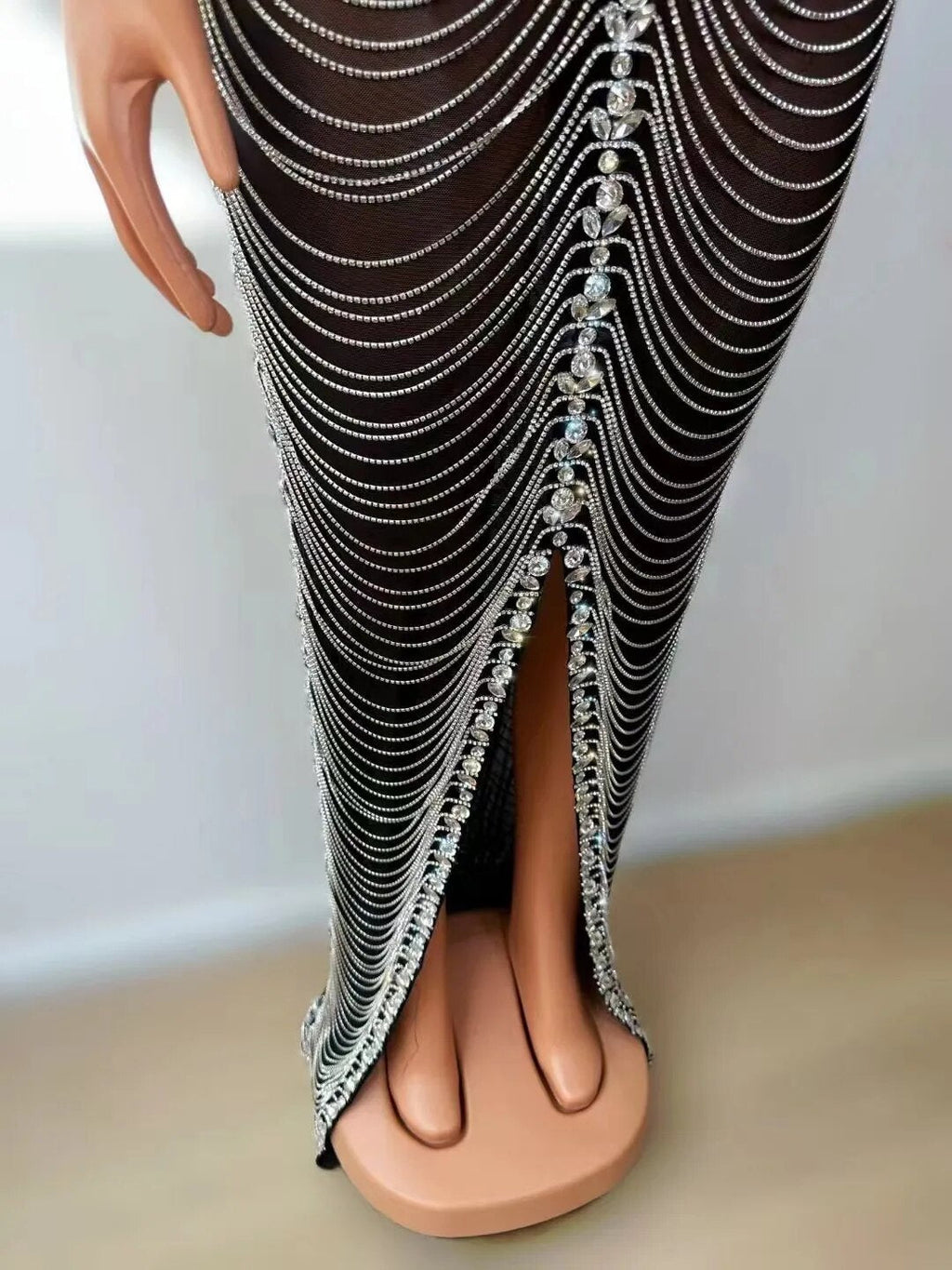 A Celebration Rhinestone Dress
