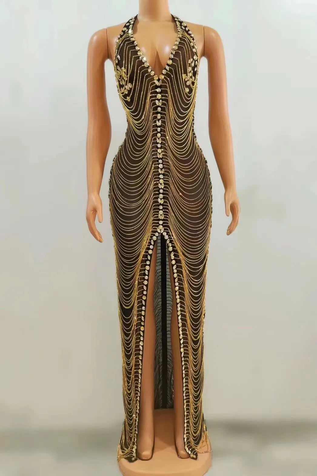 A Celebration Rhinestone Dress