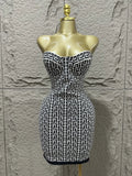 Luxene Bandage Mini Dress