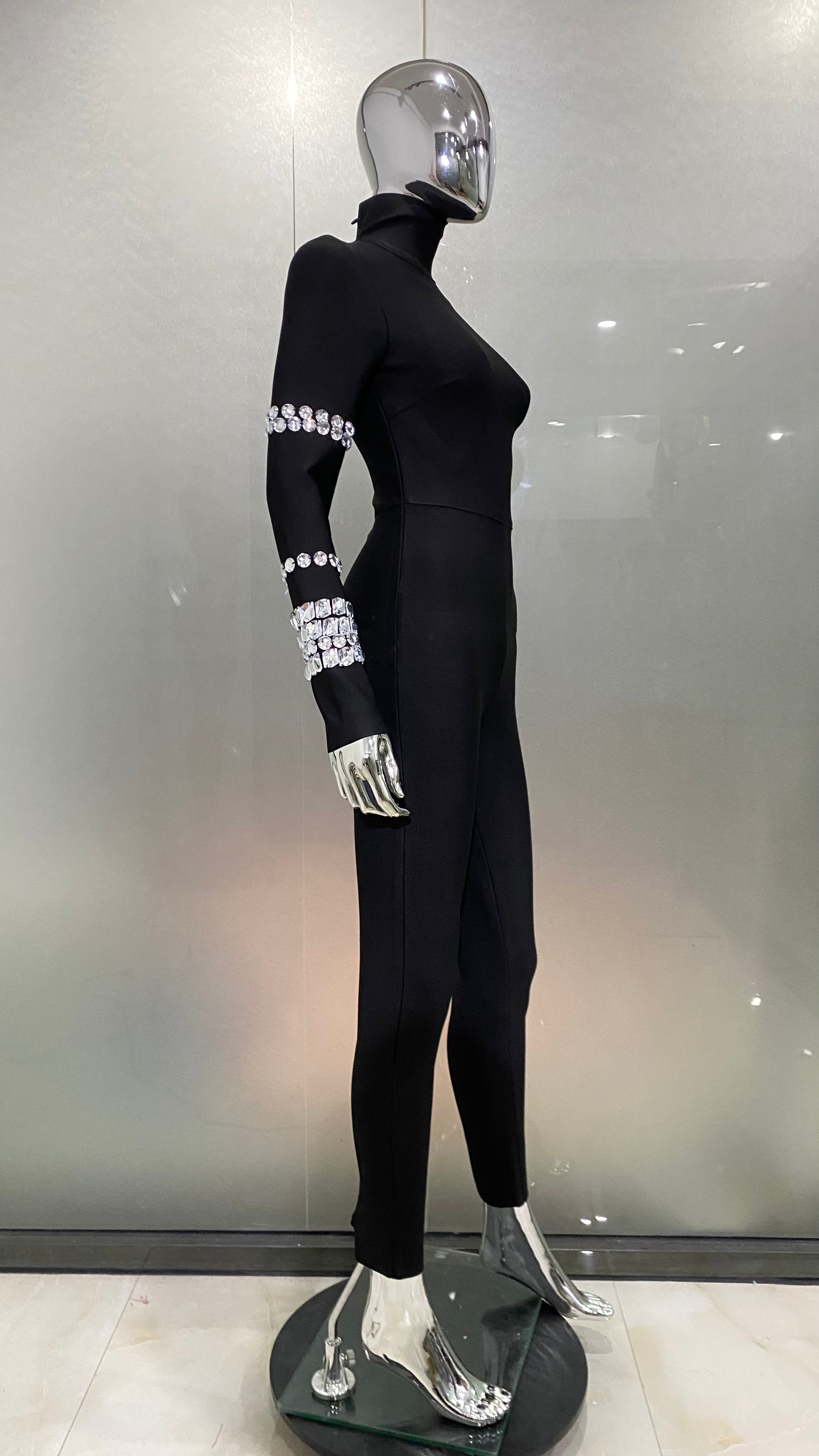 Abigail Bodycon Bandage Jumpsuit