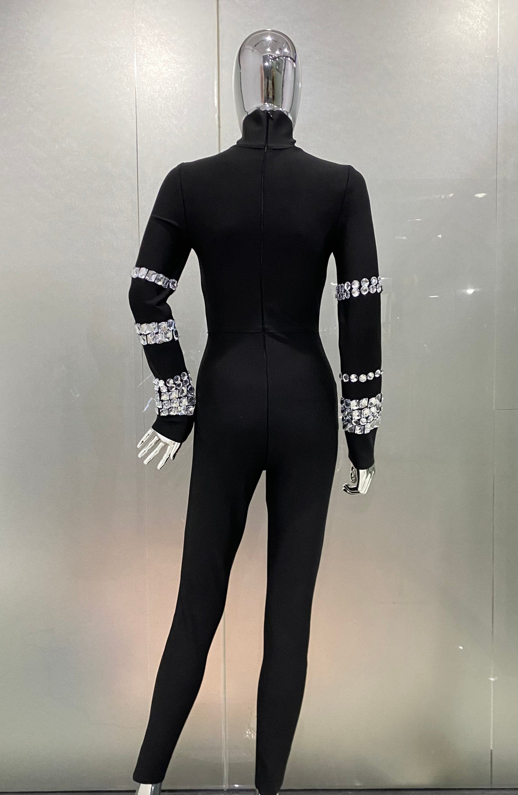 Abigail Bodycon Bandage Jumpsuit
