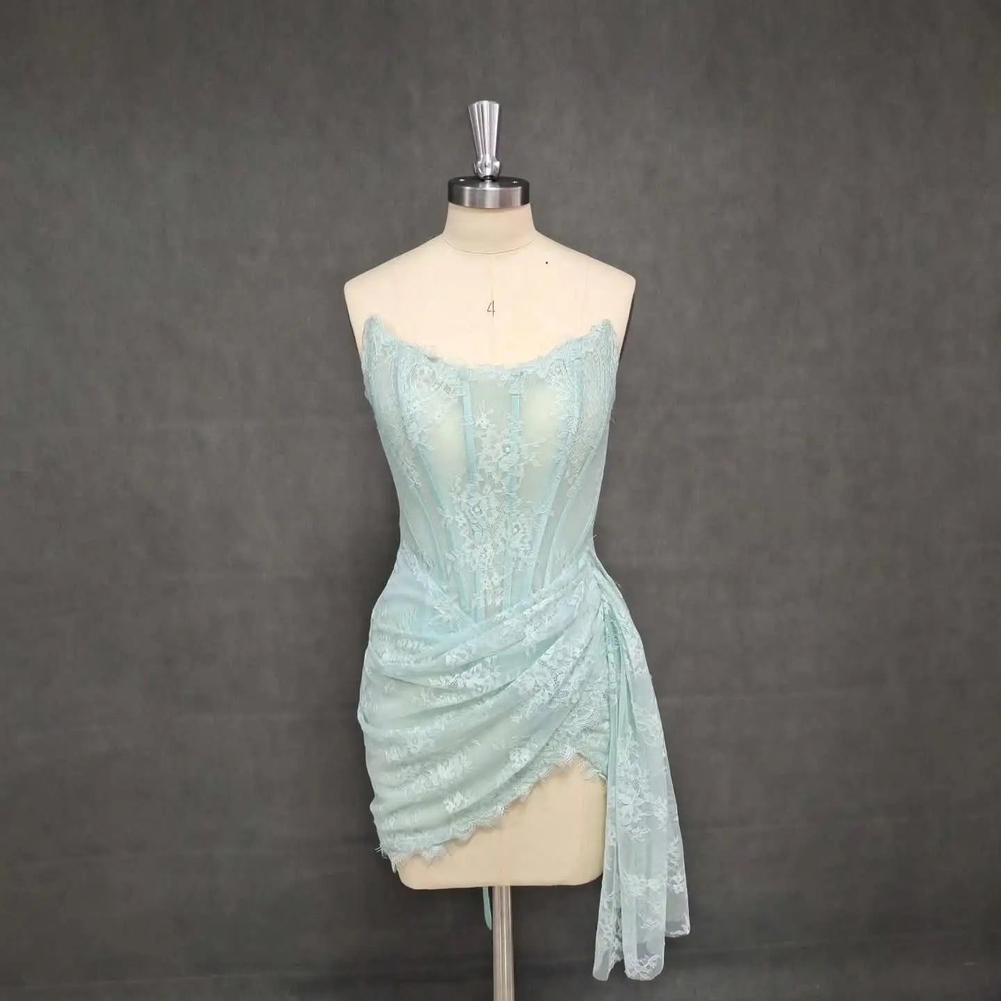 Allure Lace Corset Mini Dress