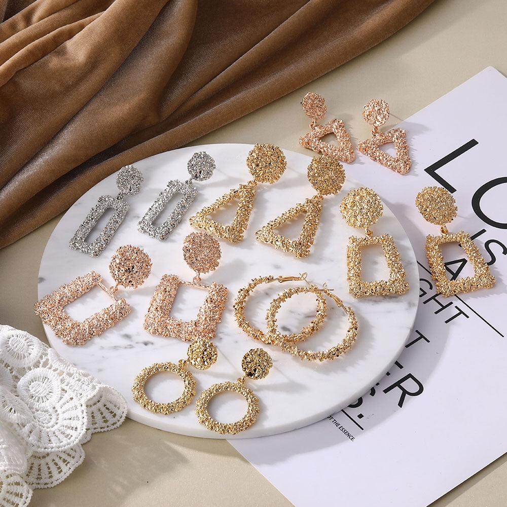 Boss Lady Earrings - (Multiple Colors)
