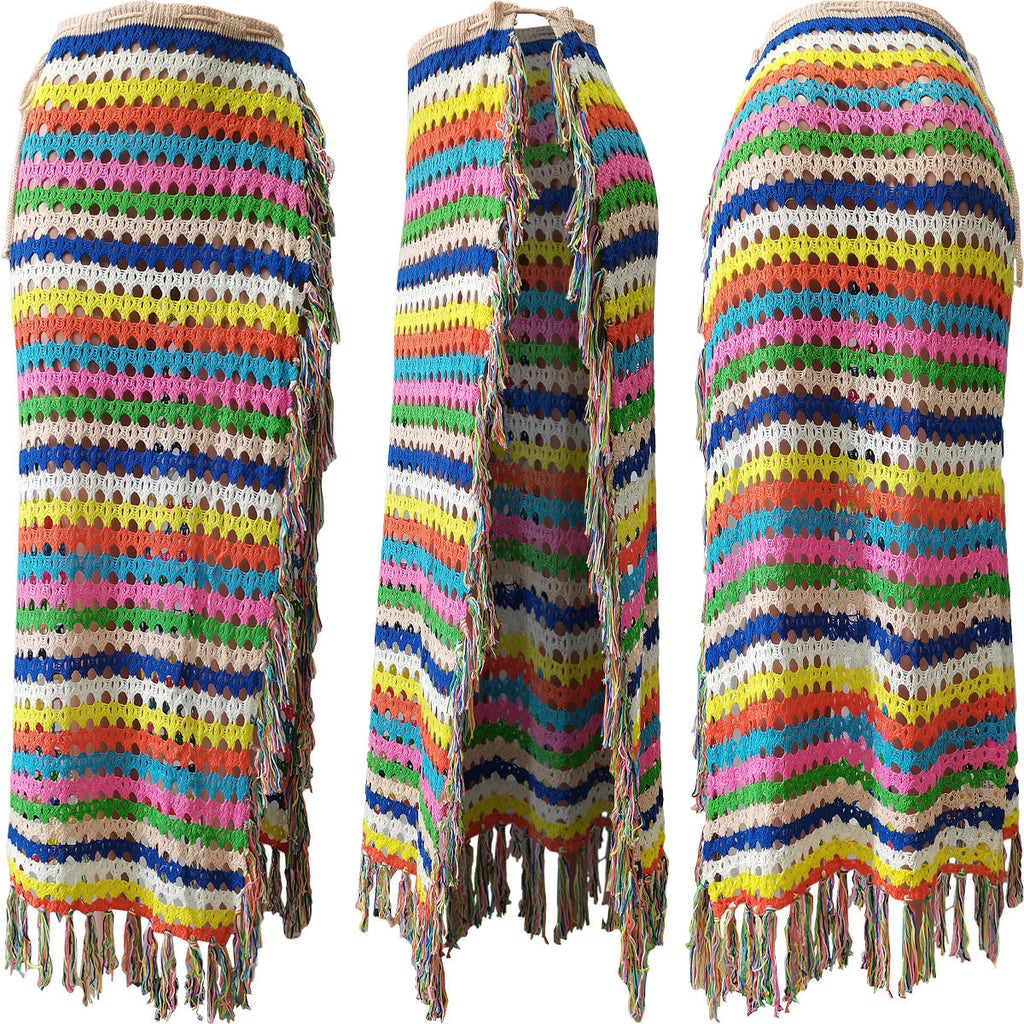Cancun Vibe Crochet Skirt