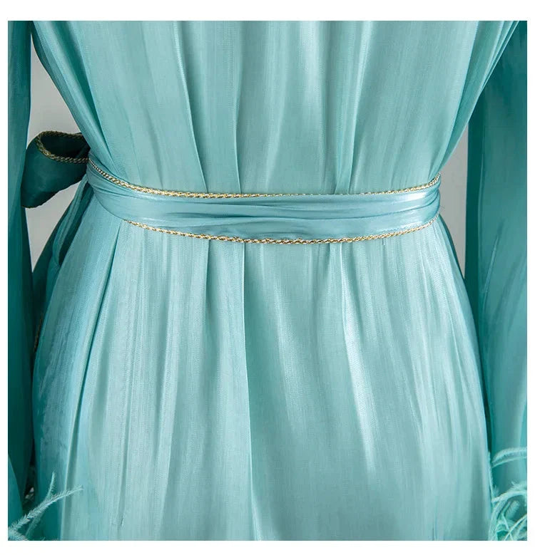 Caria Feather Jacket/Dress