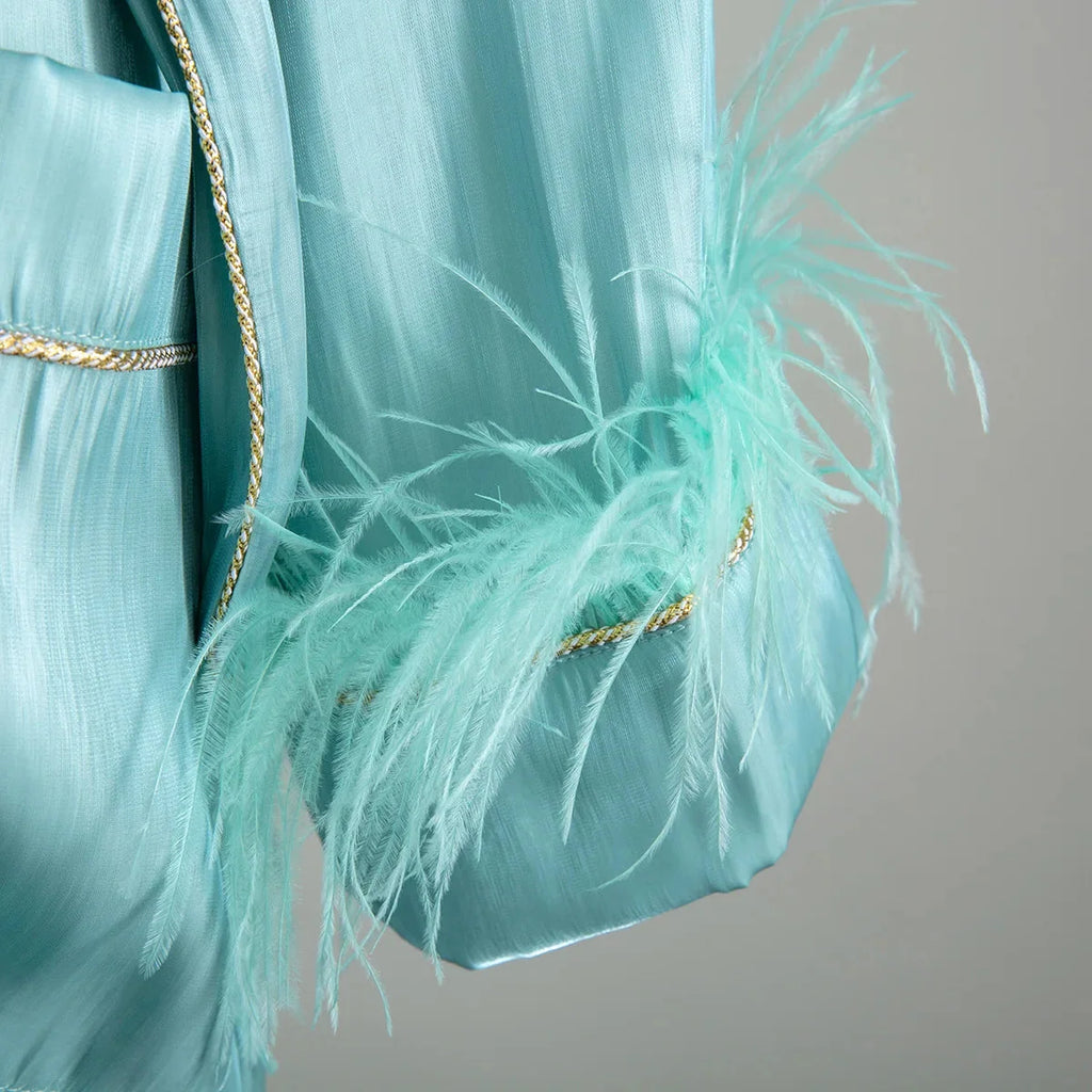 Caria Feather Jacket/Dress