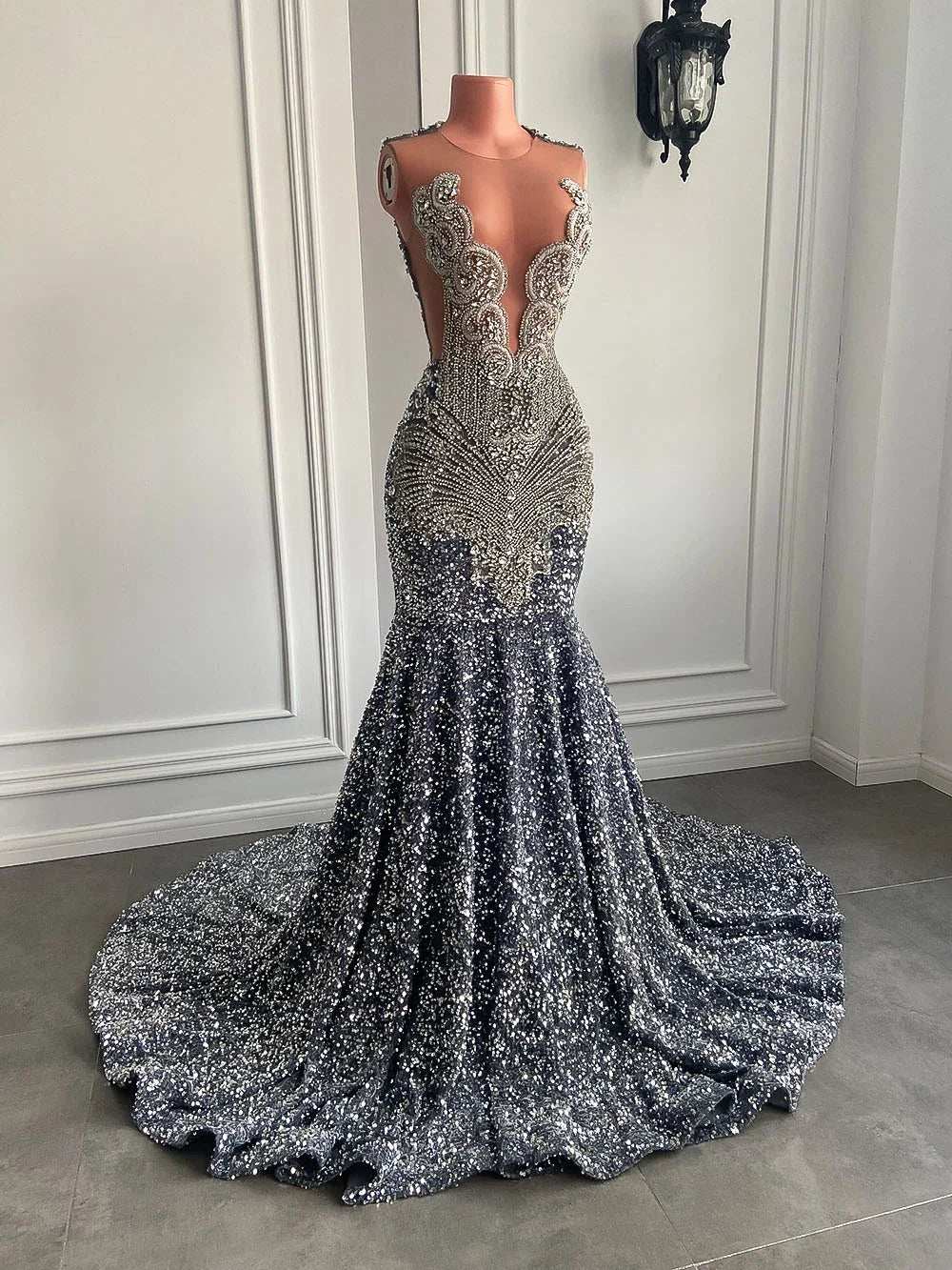 Carli Sequin Mermaid Dress