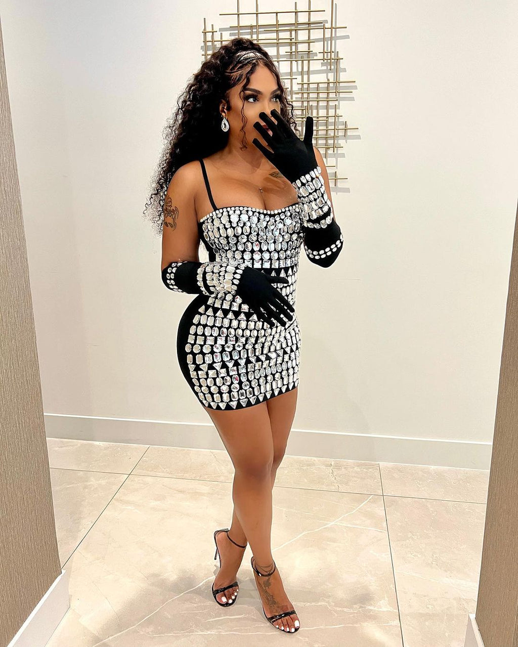 Cartier Bandage Mini Dress