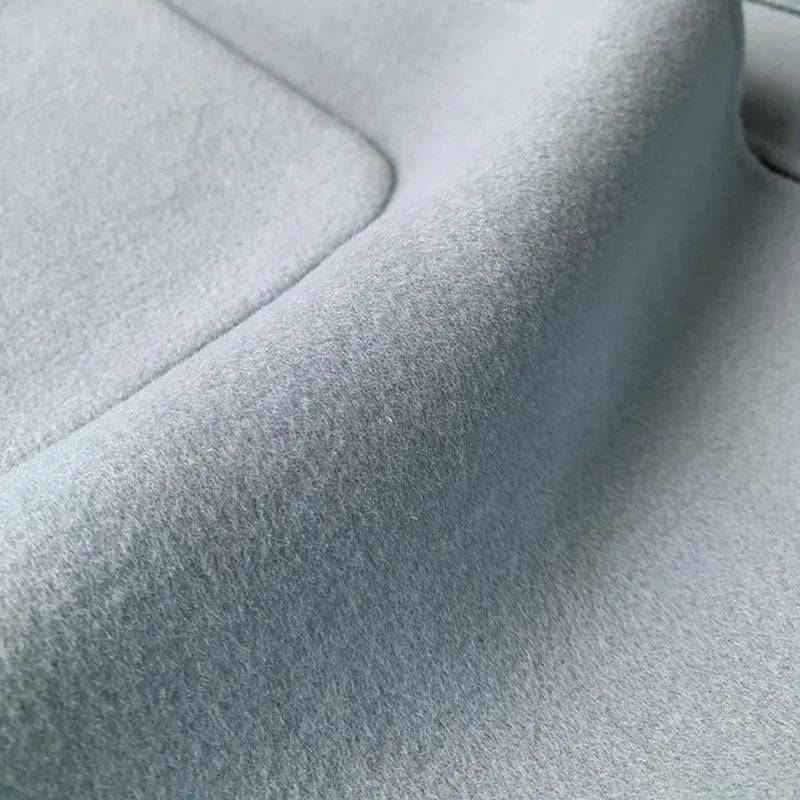Cashmere Fox Fur Luxury Overcoat