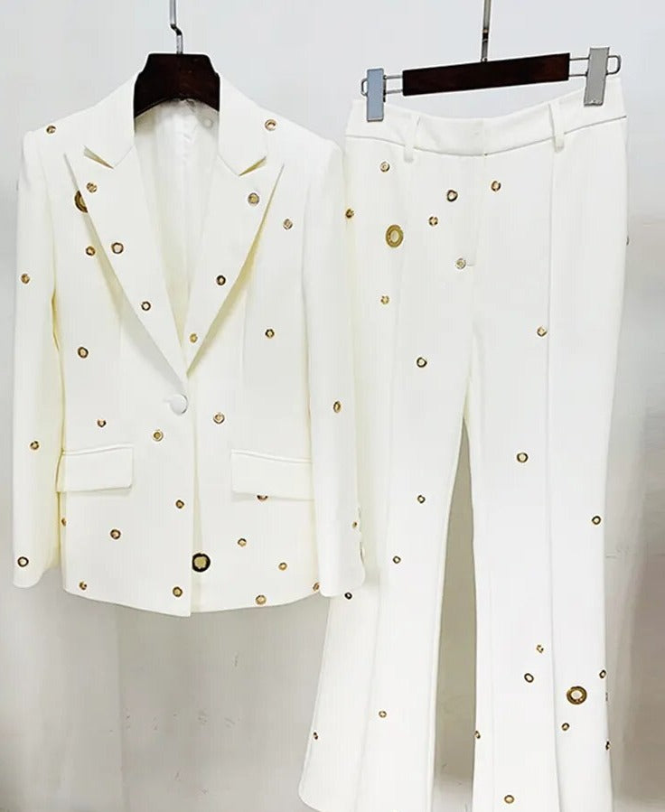 Cassandra Blazer Pants Set