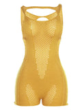 Charline Crochet Romper