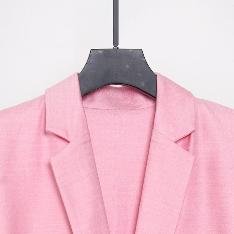 Cherry On Top Backless Diamond Blazer