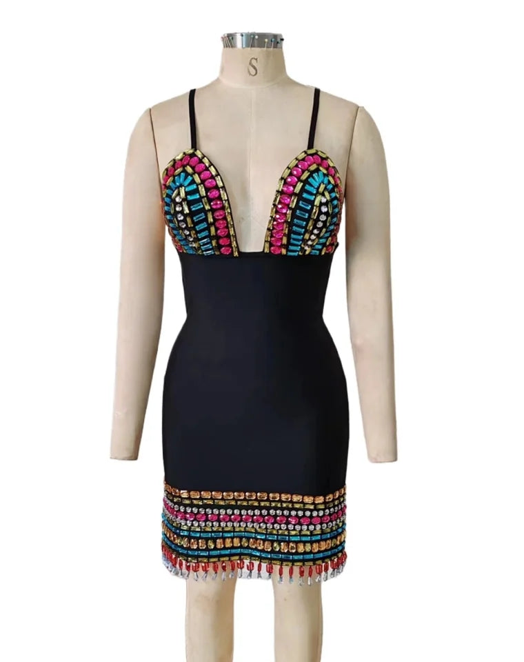 Cloe Bandage Mini Dress