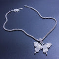 Crystal Butterfly Necklace