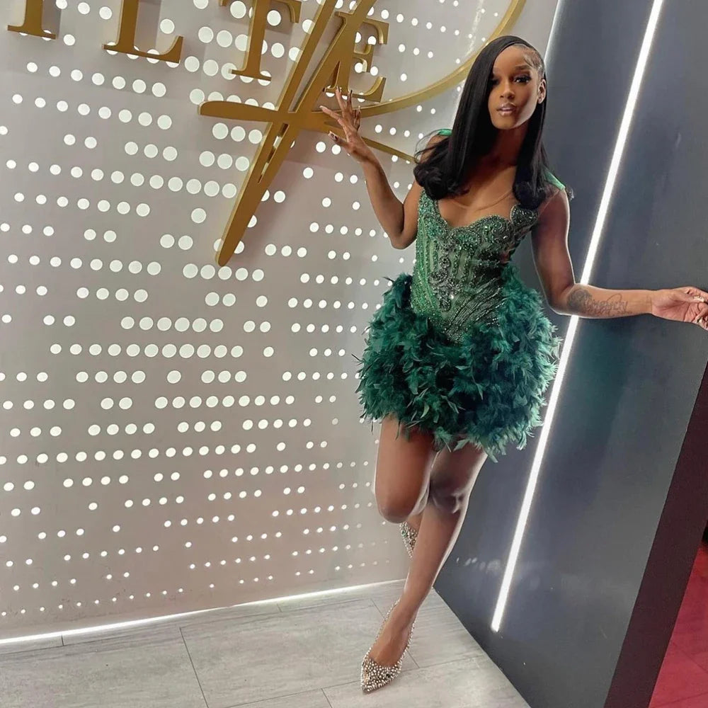 Danni Feather Dress
