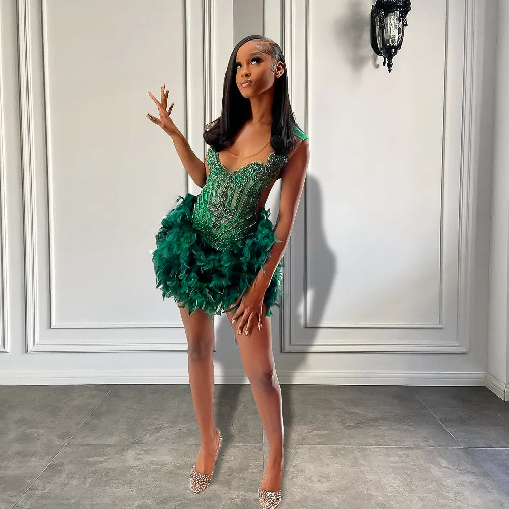 Danni Feather Dress