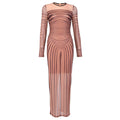 Debbie Sheer Mesh Maxi Dress