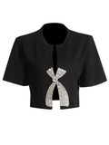 Diamond Bow Crop Top
