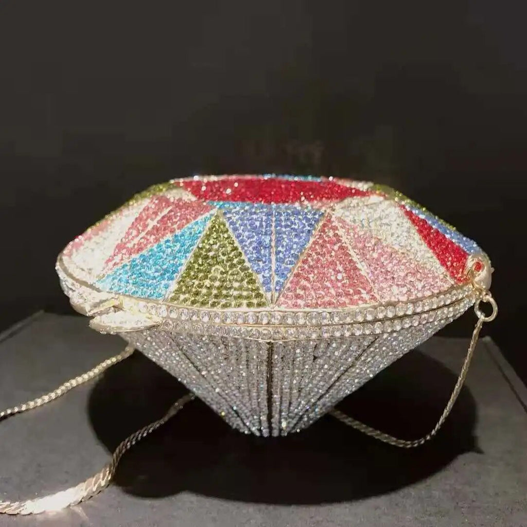 Diamond Clutch Crystal Mini Bag