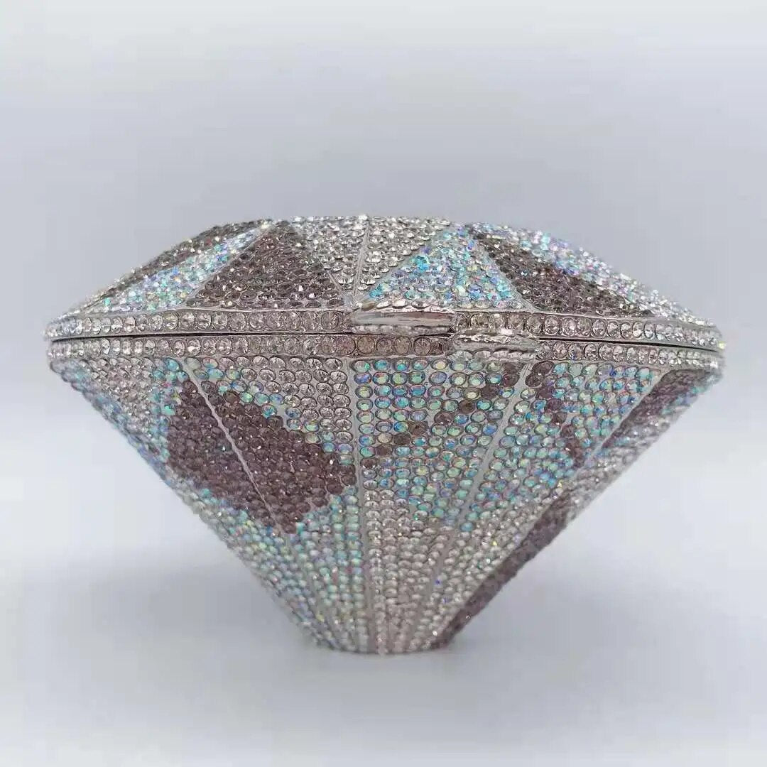 Diamond Clutch Crystal Mini Bag