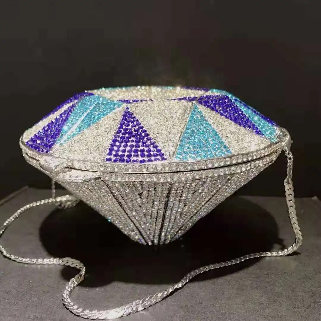 Diamond Clutch Crystal Mini Bag