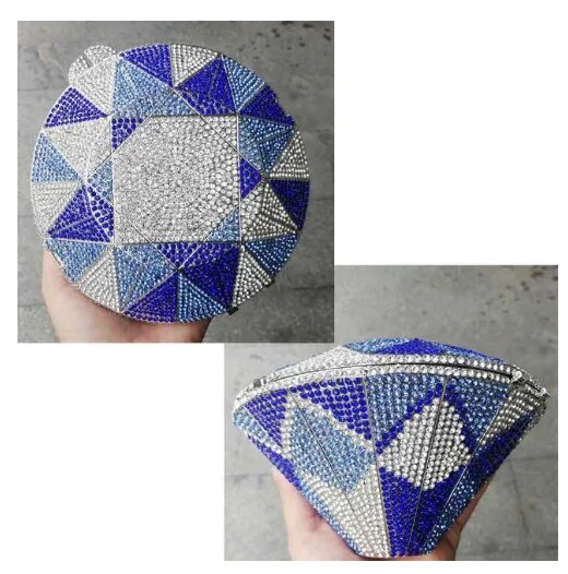 Diamond Clutch Crystal Mini Bag
