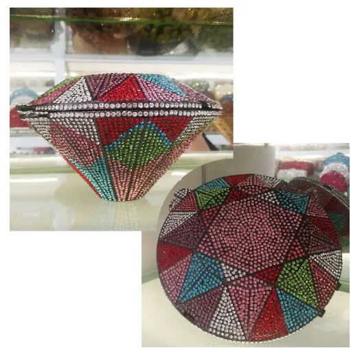 Diamond Clutch Crystal Mini Bag