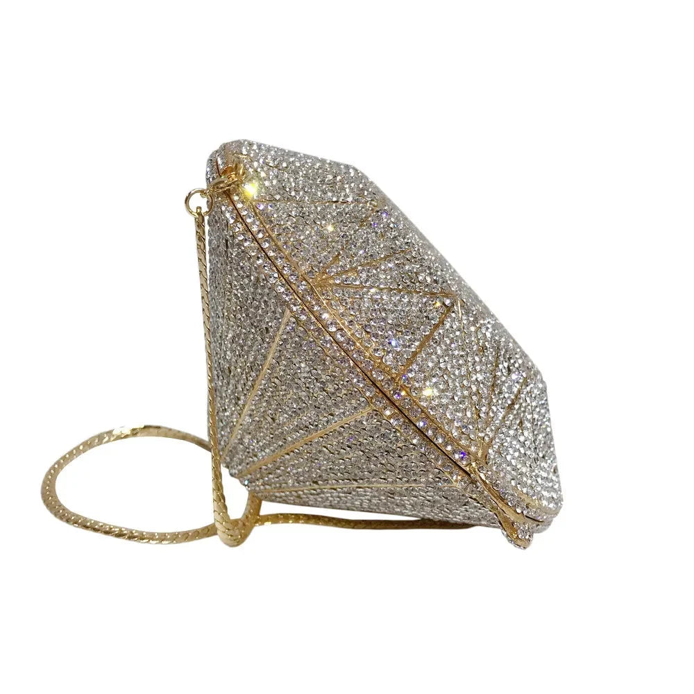 Diamond Clutch Crystal Mini Bag
