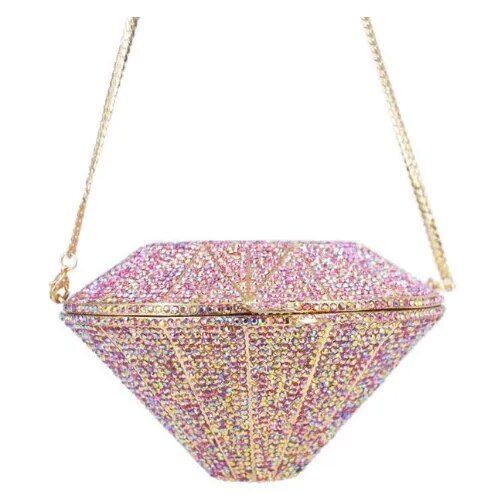 Diamond Clutch Crystal Mini Bag