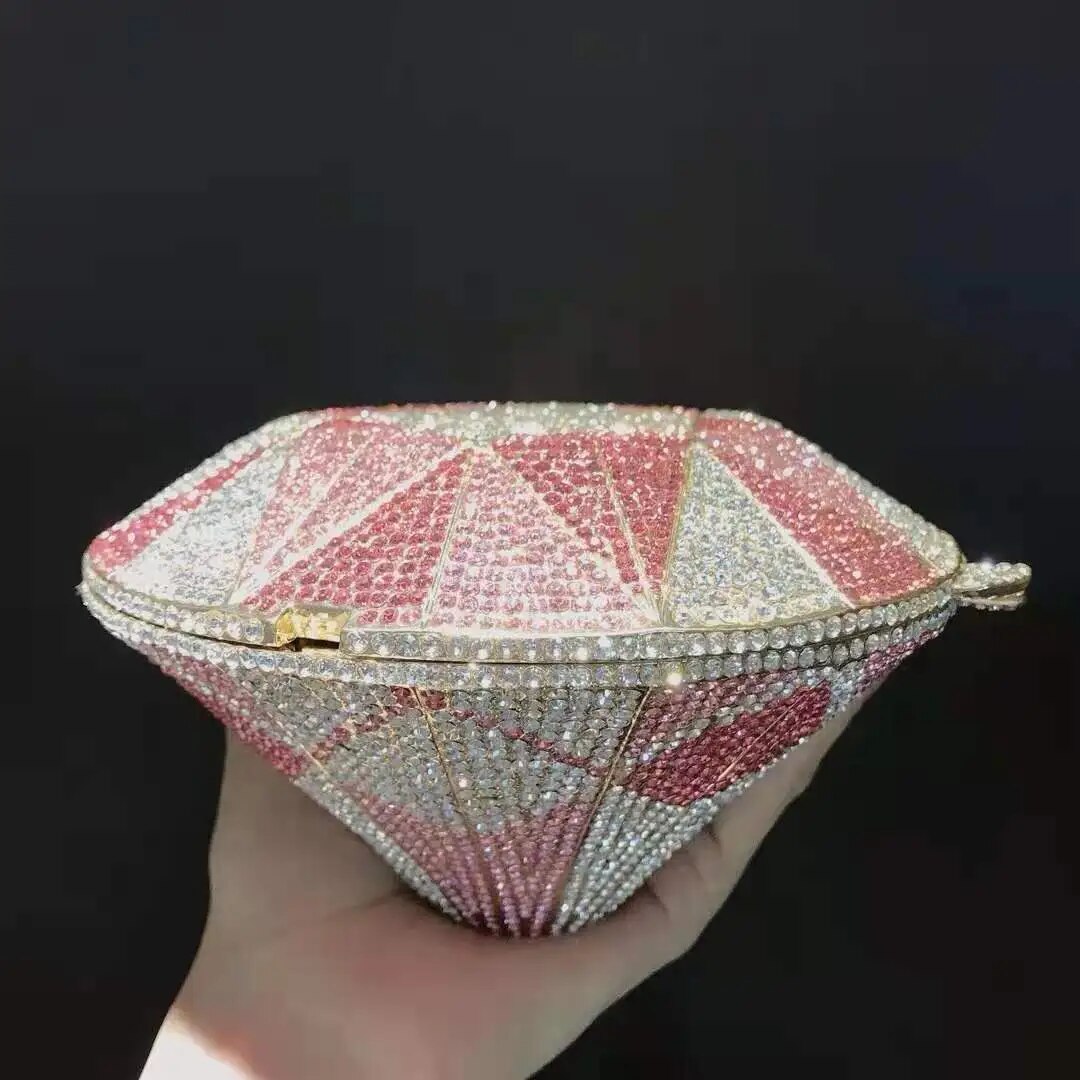 Diamond Clutch Crystal Mini Bag