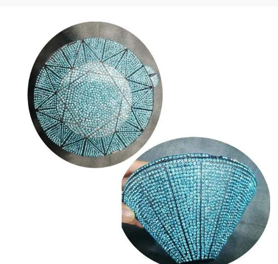 Diamond Clutch Crystal Mini Bag
