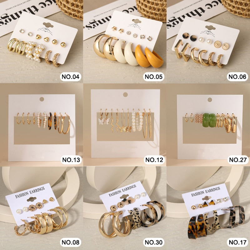 Exquisite Earrings Set