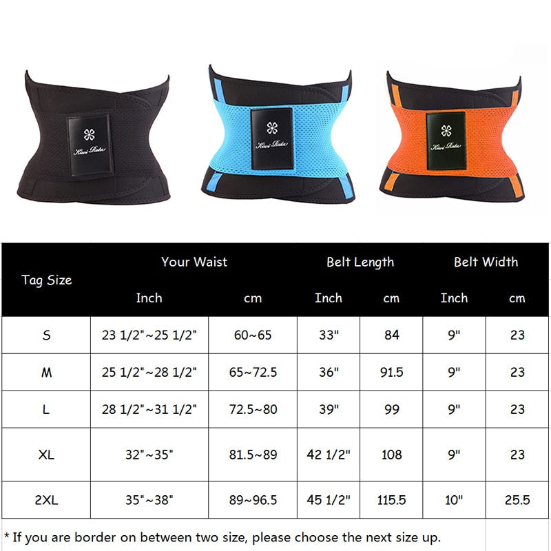 Fitness Belt Hot Body Shaper