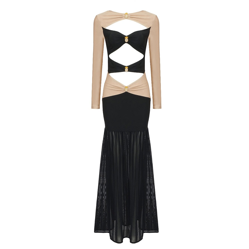 Francie Elegant Maxi Dress