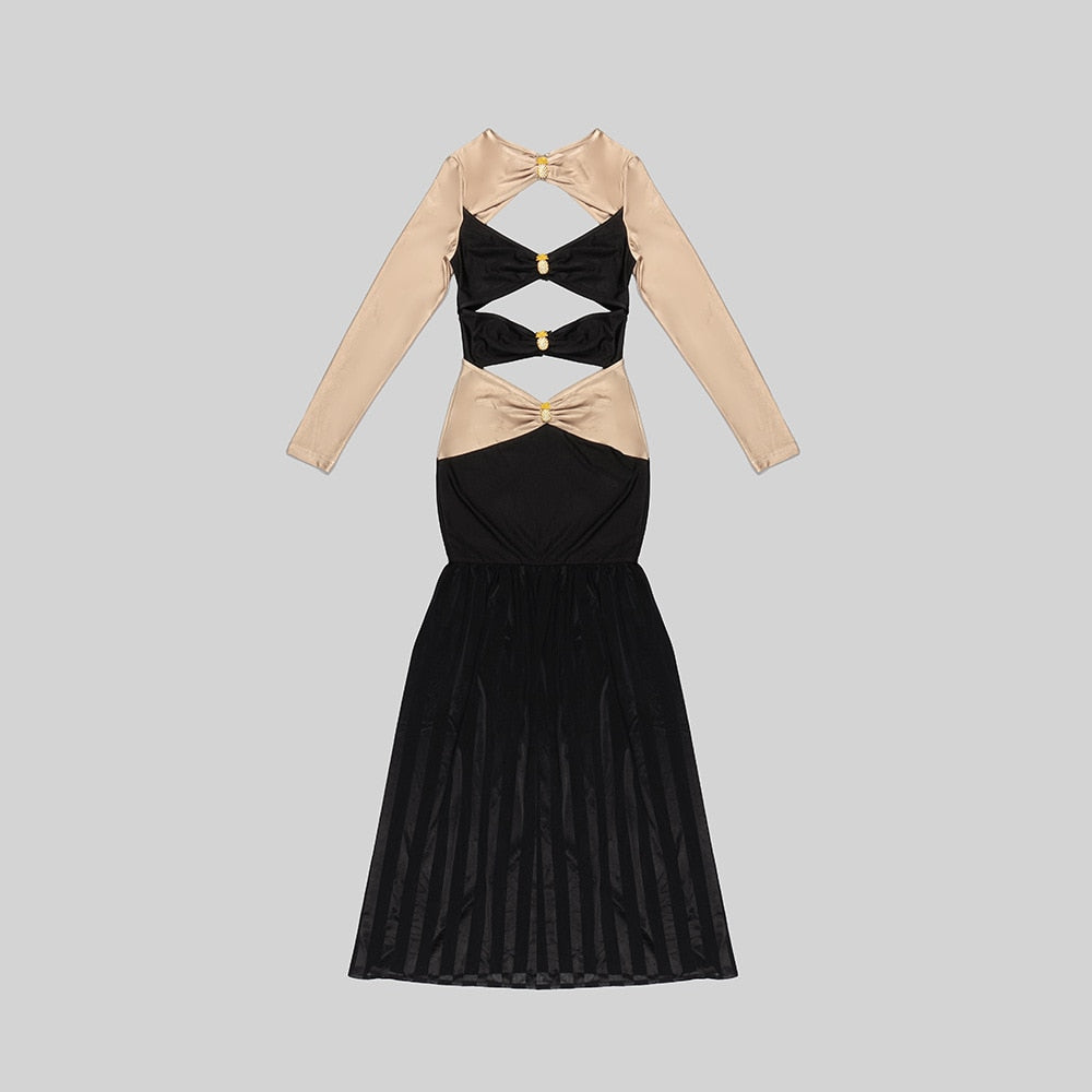 Francie Elegant Maxi Dress
