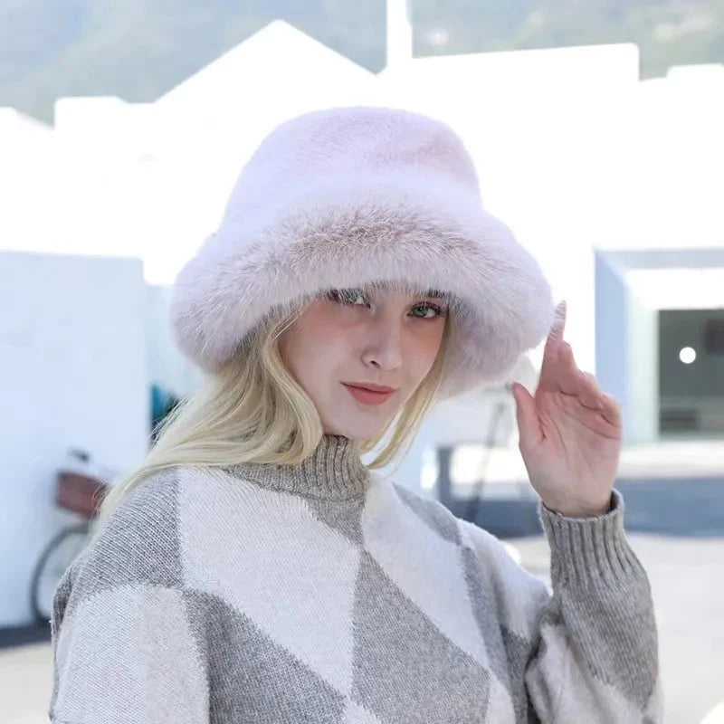 Fur Bucket Hat