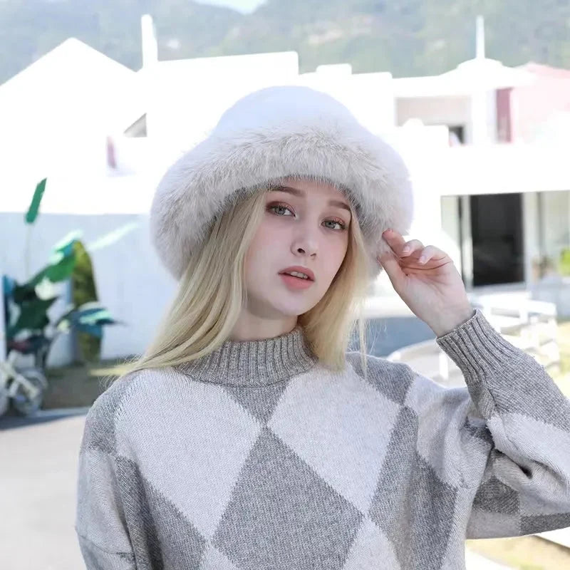 Fur Bucket Hat