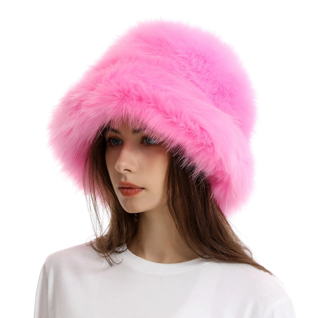 Fur Bucket Hat