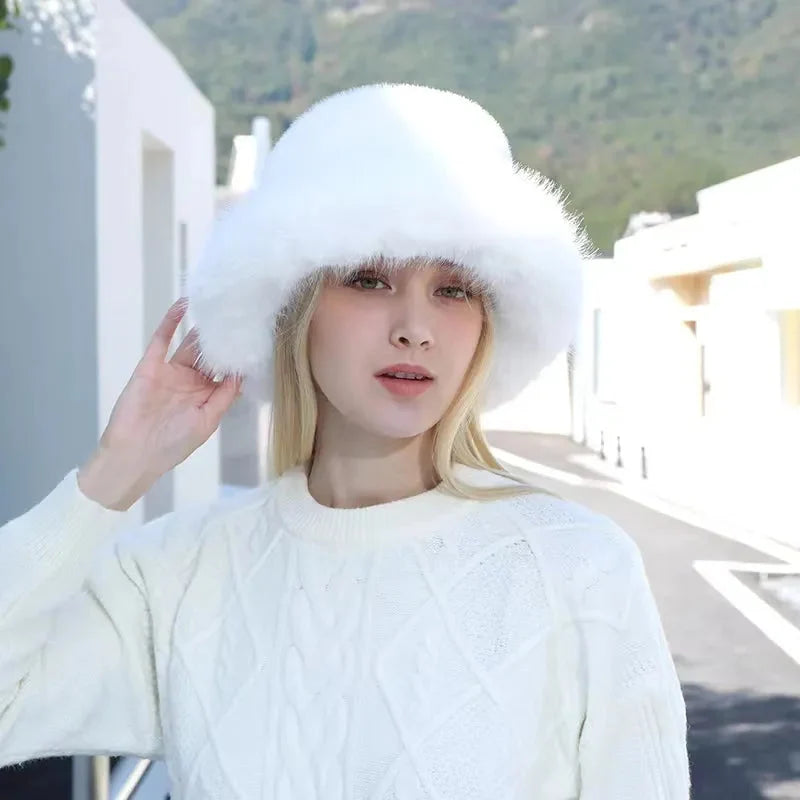 Fur Bucket Hat