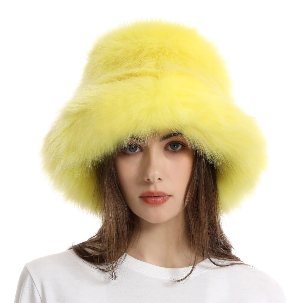 Fur Bucket Hat