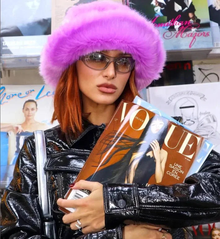 Fur Bucket Hat