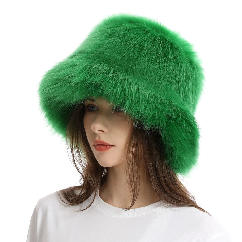 Fur Bucket Hat