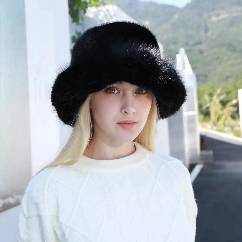 Fur Bucket Hat