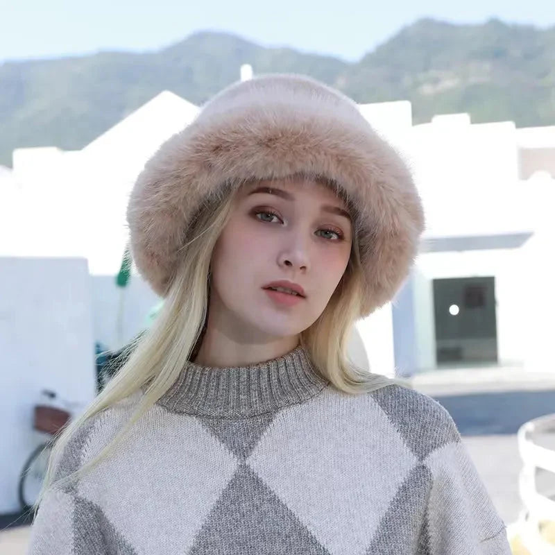 Fur Bucket Hat