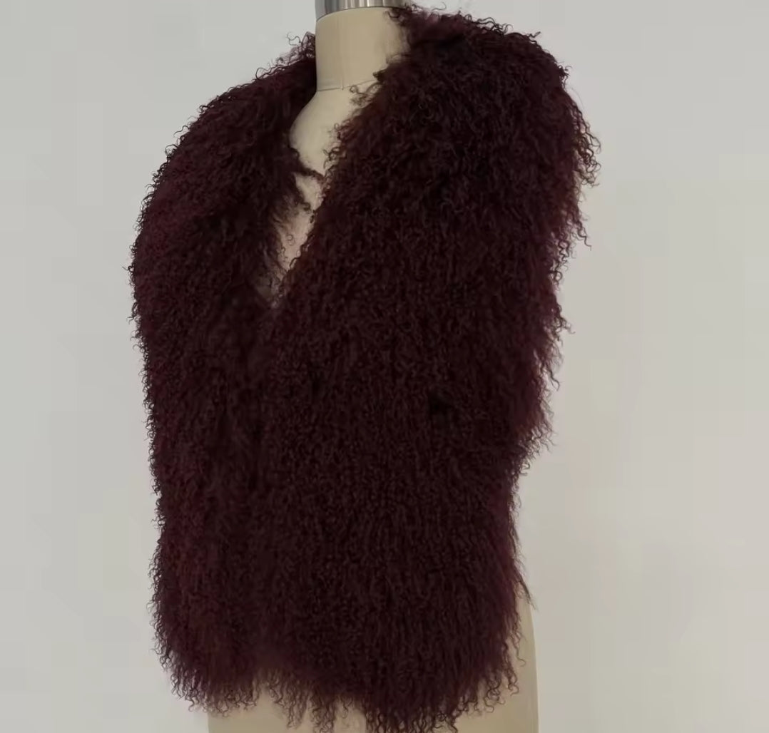Fur Top Vest