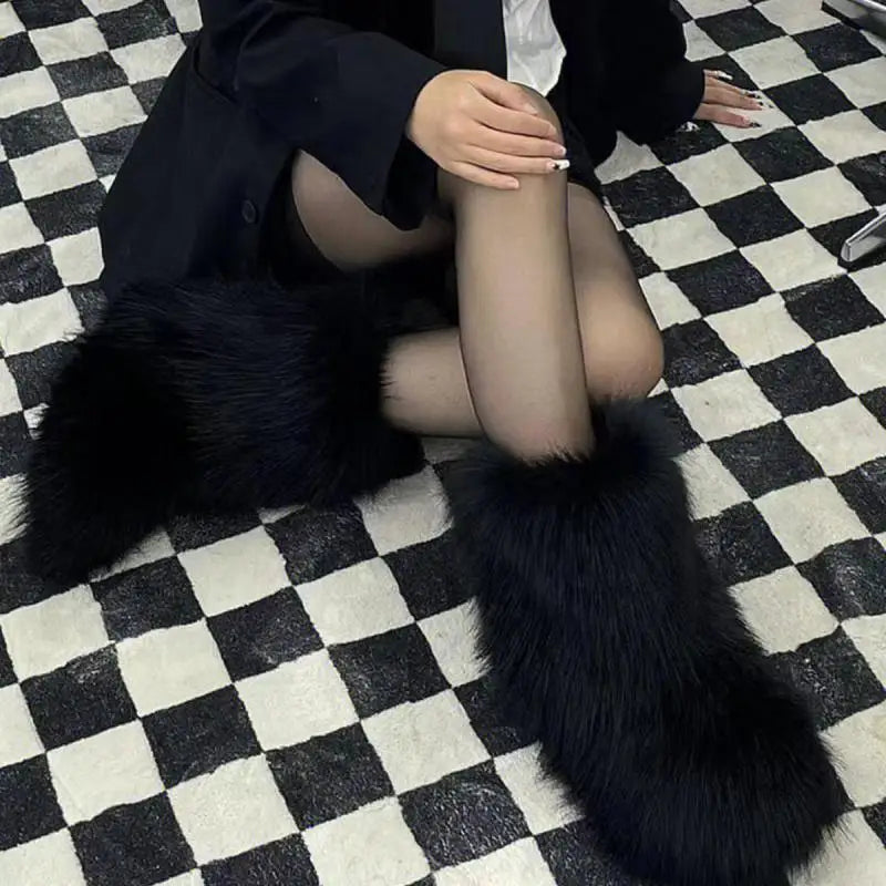 Furry Fur Boots