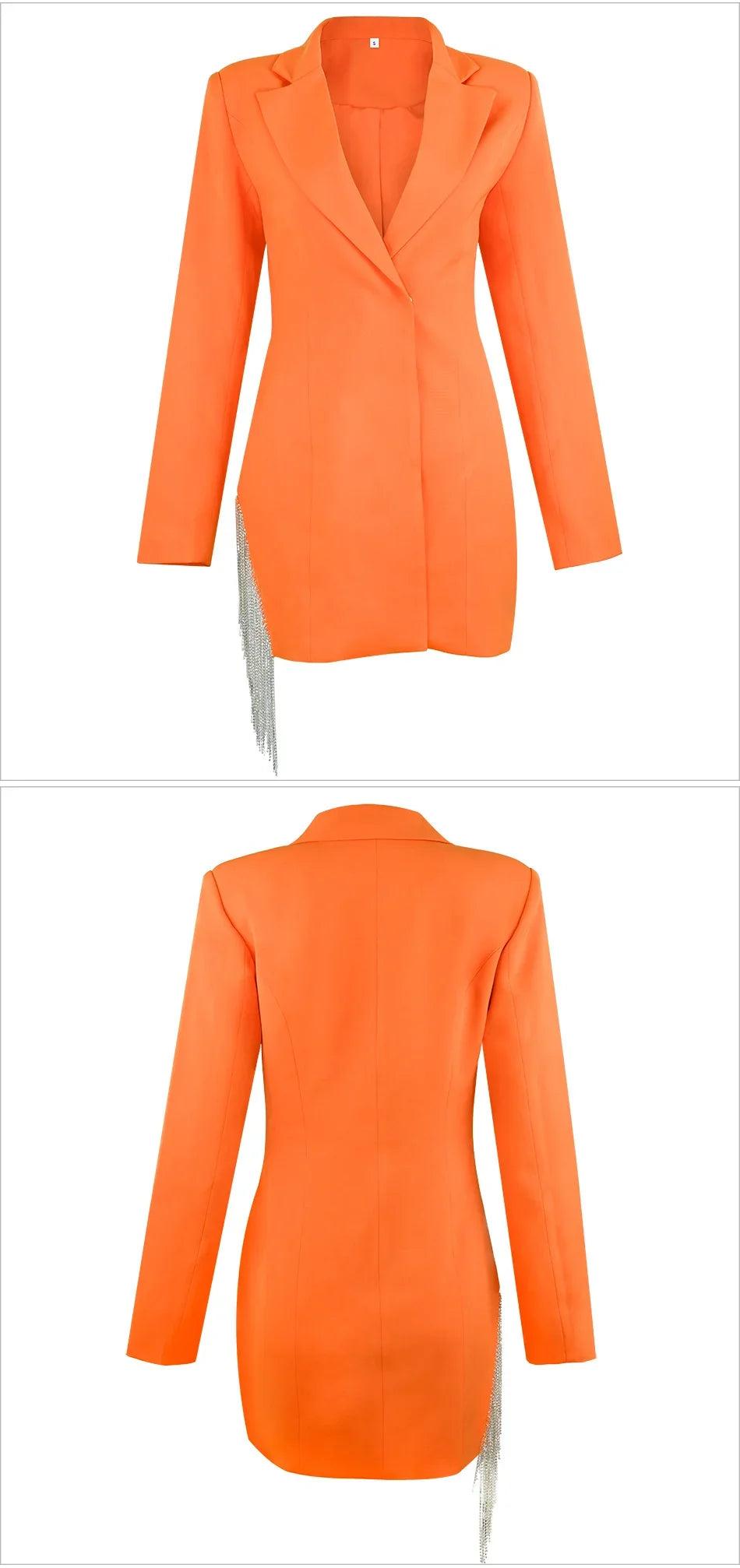 Dania Tassel Blazer Dress