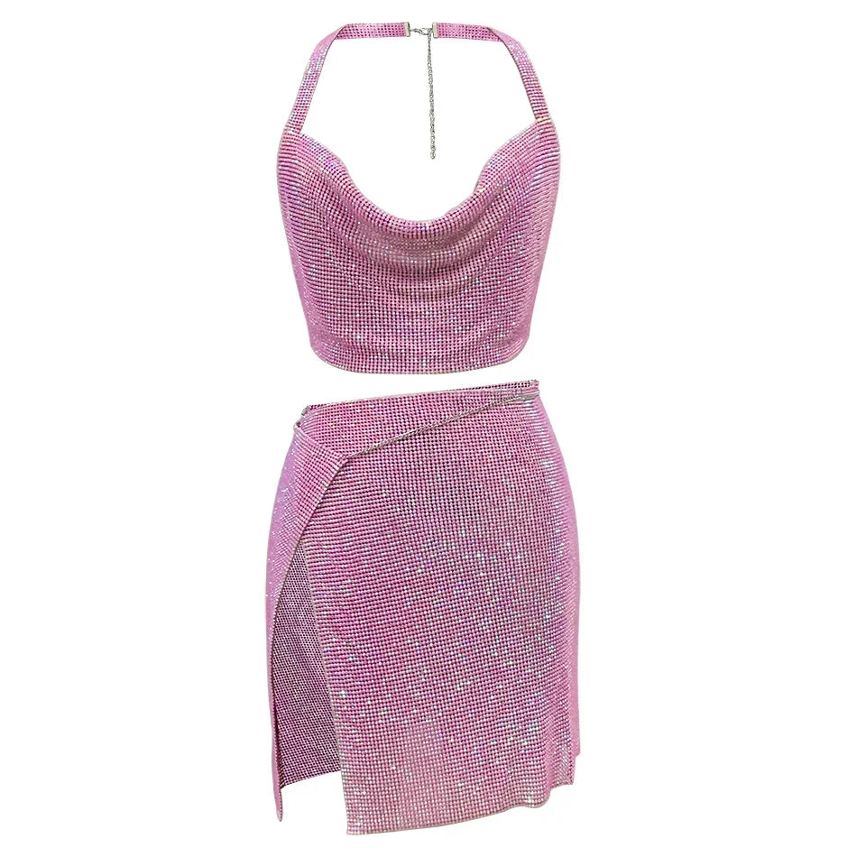 Diamond Skirt Set