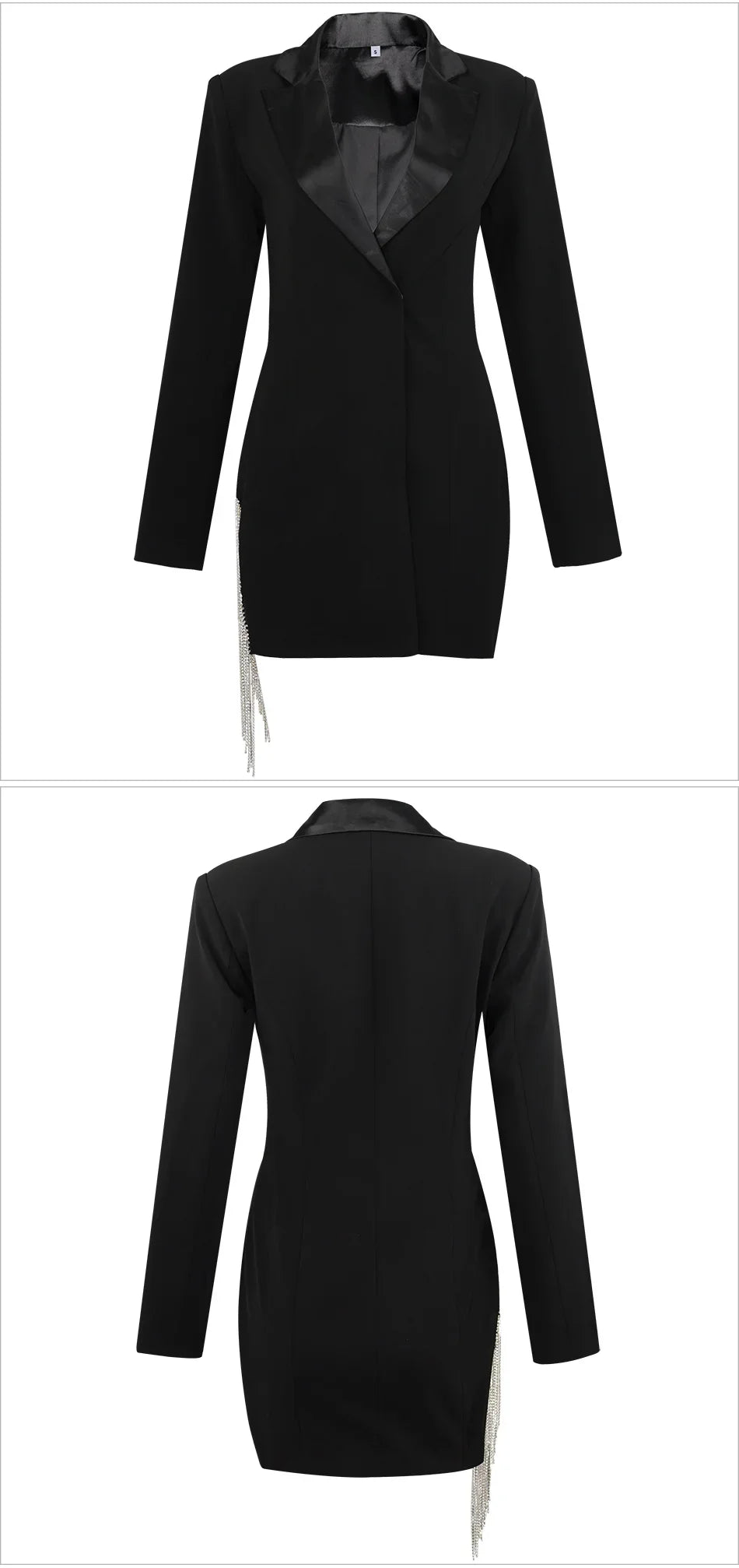 Dania Tassel Blazer Dress