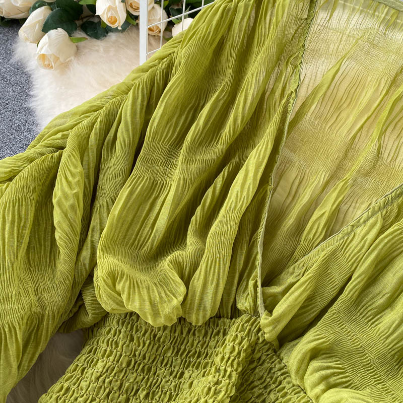 Chiffon Puff Sleeve Top